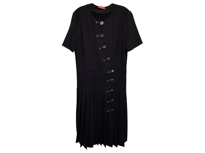 Altuzarra Vestido Mirto Negro Poliéster  ref.1317956