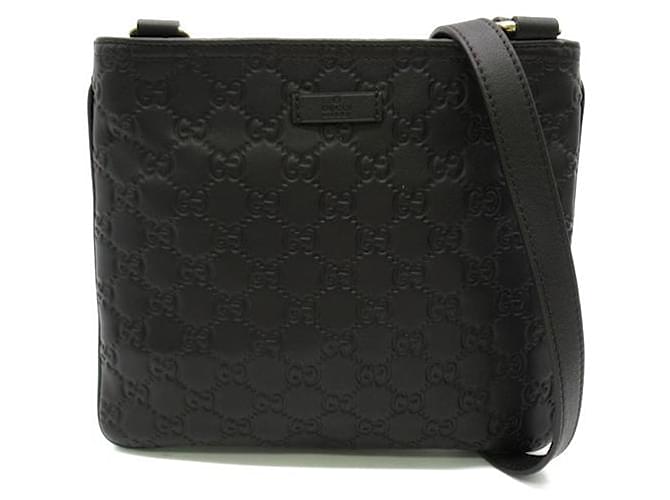Guccissima Medium Flat Messenger Bag 201538 Leather  ref.1317989