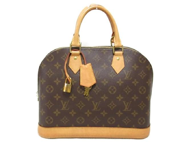 Bolsa de mão Louis Vuitton Monogram Alma PM em lona M53151 em muito bom estado  ref.1317995