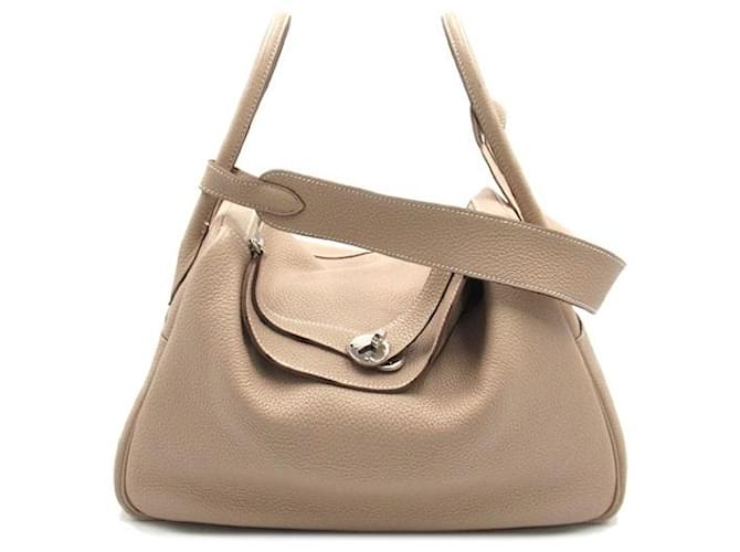Hermès Clemence Lindy 34 Couro  ref.1318004