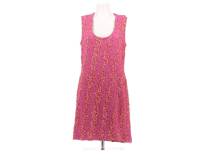 BOTTEGA VENETA  Dresses T.it 42 Viscose Pink  ref.1318017