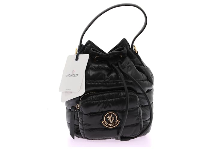 MONCLER  Handbags T.  cloth Black  ref.1318025