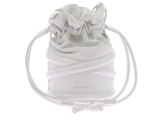 ALEXANDER MCQUEEN  Handbags T.  leather White  ref.1318031