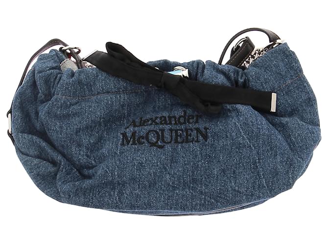 ALEXANDER MCQUEEN  Handbags T.  Denim - Jeans Blue  ref.1318037