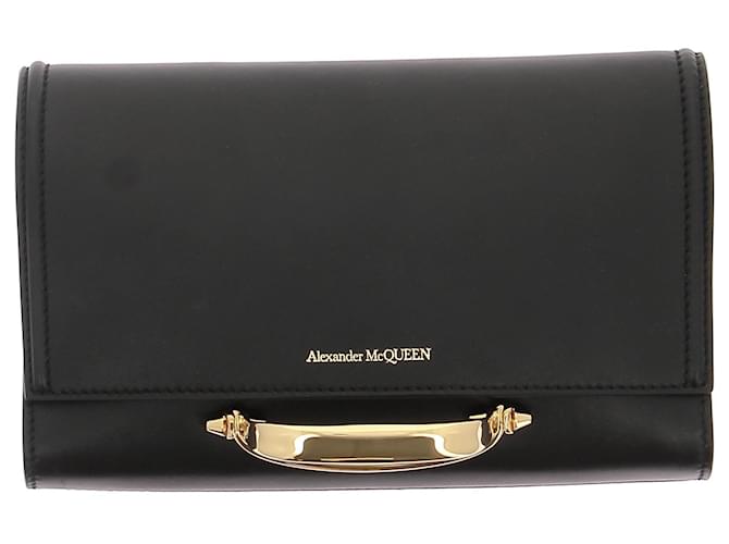 ALEXANDER MCQUEEN  Handbags T.  leather Black  ref.1318040