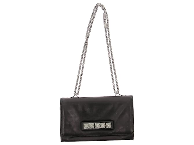 VALENTINO GARAVANI  Handbags T.  leather Black  ref.1318048