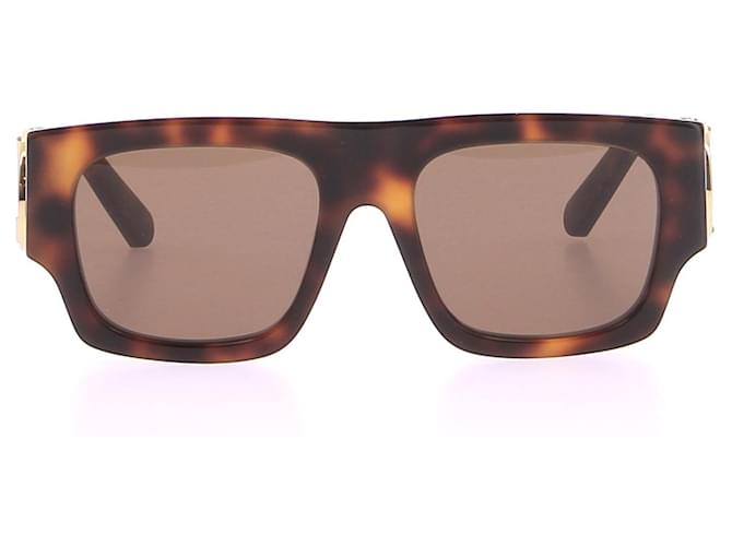LOUIS VUITTON Gafas de sol T.  el plastico Castaño Plástico  ref.1318074