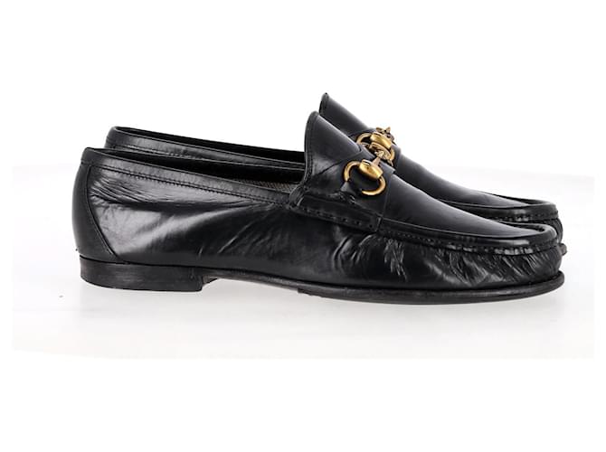 gucci 1953 Horsebit Loafers in Black Leather  ref.1318244