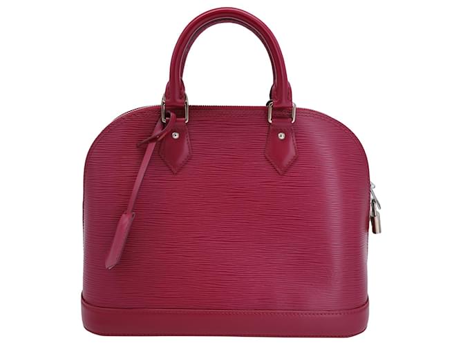 Louis Vuitton Alma PM Handbag in Red Epi Leather  ref.1318245