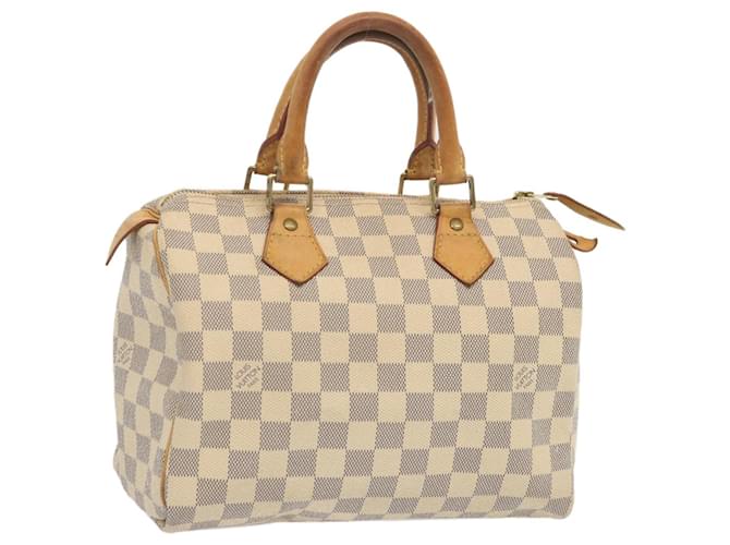 Louis Vuitton Damier Azur Speedy 25 Hand Bag N41534 LV Auth 69027  ref.1318484