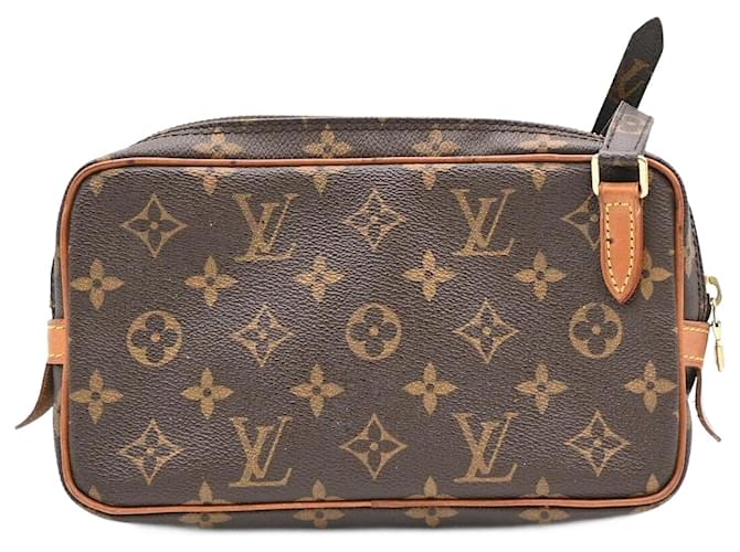 Louis Vuitton Marly Brown Cloth  ref.1318518