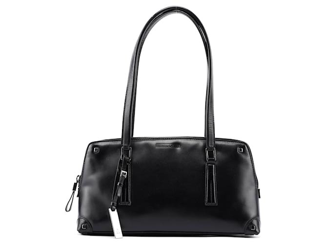 GUCCI Totes Leather Black jackie  ref.1318553
