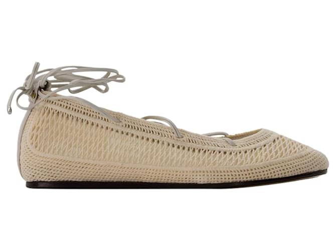 Ballerines Belna - Isabel Marant - Coton - Beige  ref.1318617