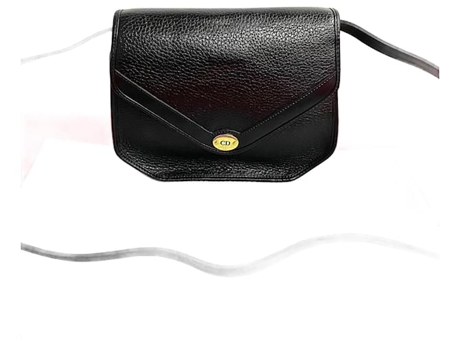 Dior Leather Logo Crossbody Bag  ref.1318684