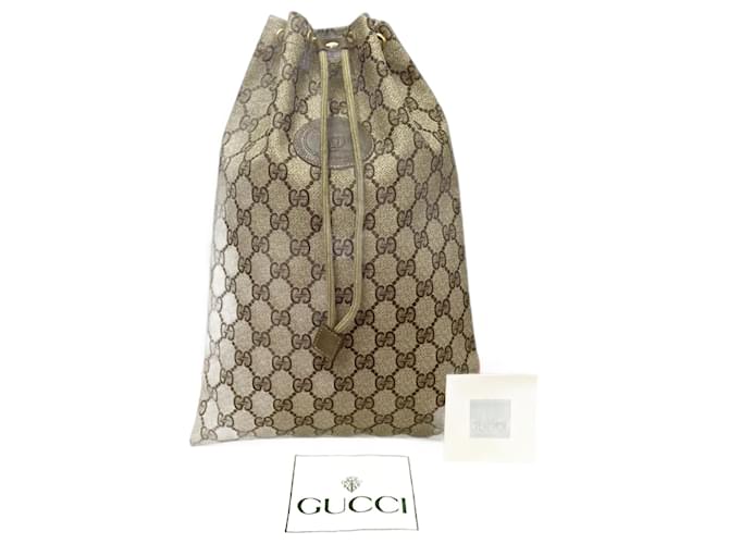 Gucci Bolsa com cordão de lona GG  ref.1318688