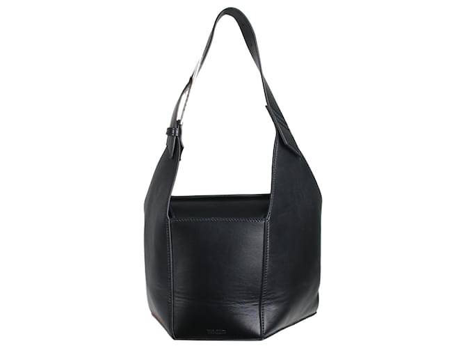 Attico Black 6 PM Bucket Bag Leather  ref.1318710