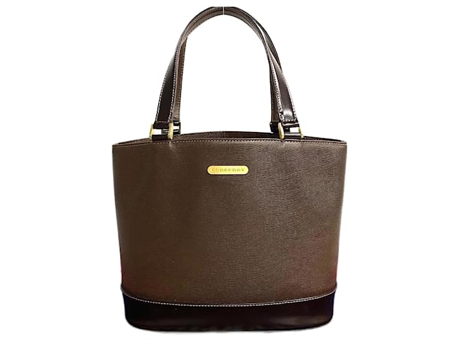 Burberry Leather Handbag  ref.1318725