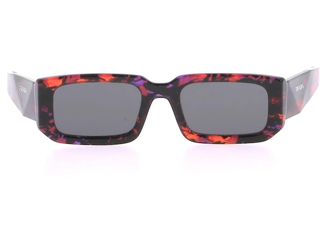 PRADA Sonnenbrille T.  Plastik Rot Kunststoff  ref.1318740