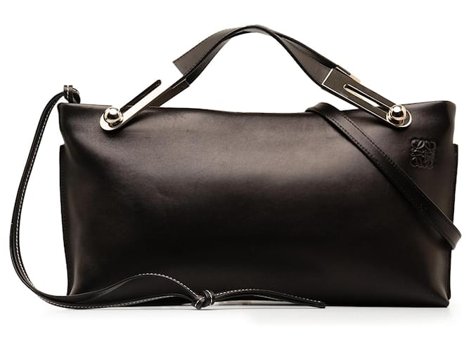 Bolso satchel Missy negro de Loewe Cuero Becerro  ref.1318819