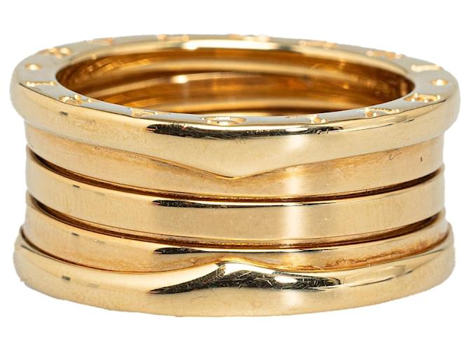 Bulgari Bvlgari Gold 18K Yellow Gold B.Zero1 Three Band Ring Golden Metal  ref.1318825