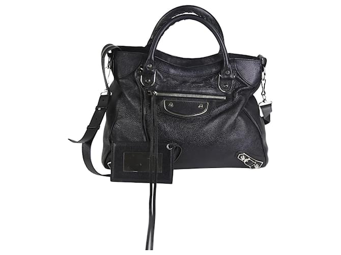 Balenciaga black City bag Leather  ref.1318972