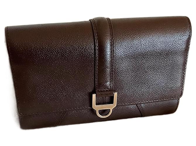 Le Tanneur Wallets Dark brown Leather  ref.1319001