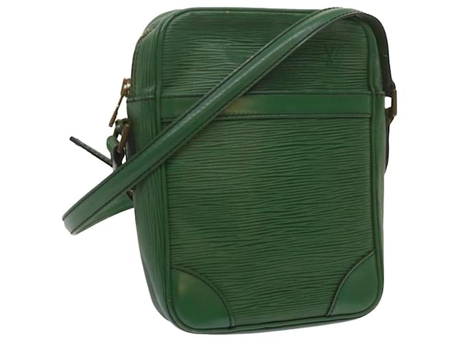 LOUIS VUITTON Epi Danube Shoulder Bag Green M45634 LV Auth 69001 Leather  ref.1319080