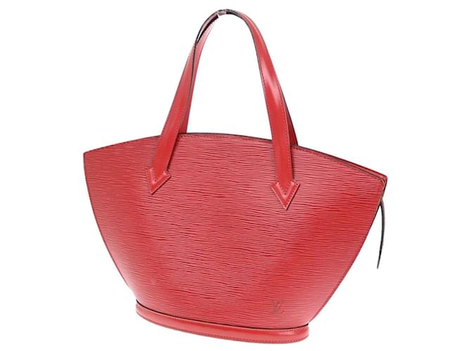 Louis Vuitton Saint Jacques Red Leather  ref.1319183