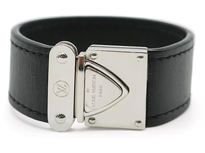 Louis Vuitton Nomade Koala Black Silver Tone Bracelet  ref.1319351