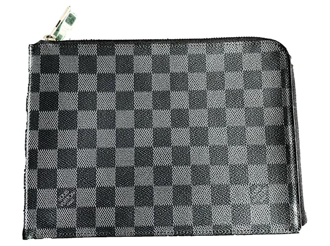 Louis Vuitton Wallets Small accessories Grey Cloth  ref.1319384