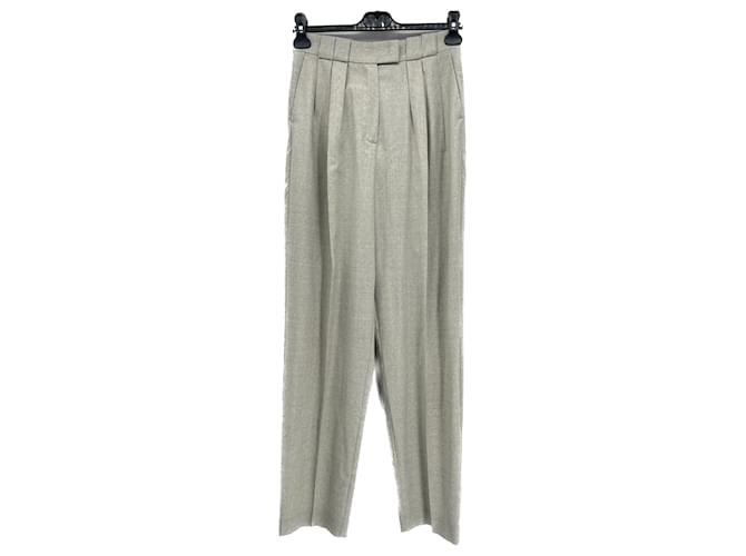 Autre Marque WEEKEND AND BEYOND  Trousers T.International S Wool Grey  ref.1319528