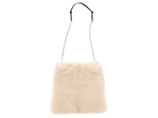 PRADA  Handbags T.  cloth White  ref.1319537