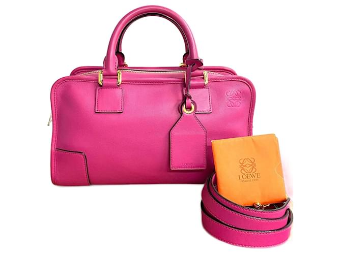 Loewe Leather Amazona Handbag  ref.1319563