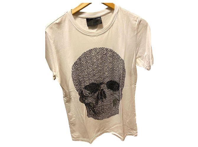 Philipp Plein Skull Tshirt White