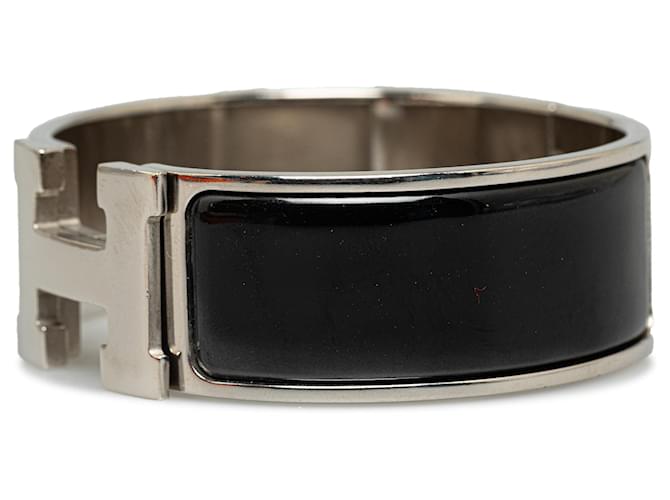 Hermès Hermes Silber Clic Clac H Armband Metall  ref.1319609