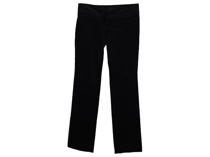 Pantaloni Gucci in velluto nero  ref.1319762