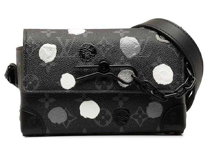 Louis Vuitton Yayoi Kusama Monogram Eclipse Steamer Wearable Wallet M81935 Cloth  ref.1319789