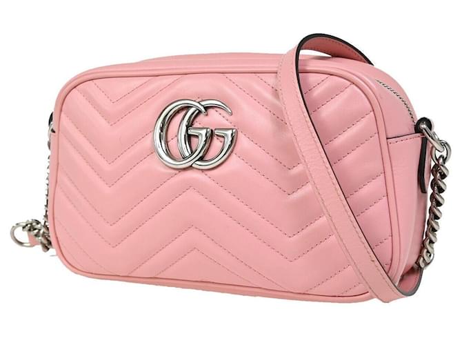 GUCCI MARMONT Pink Leather  ref.1320050