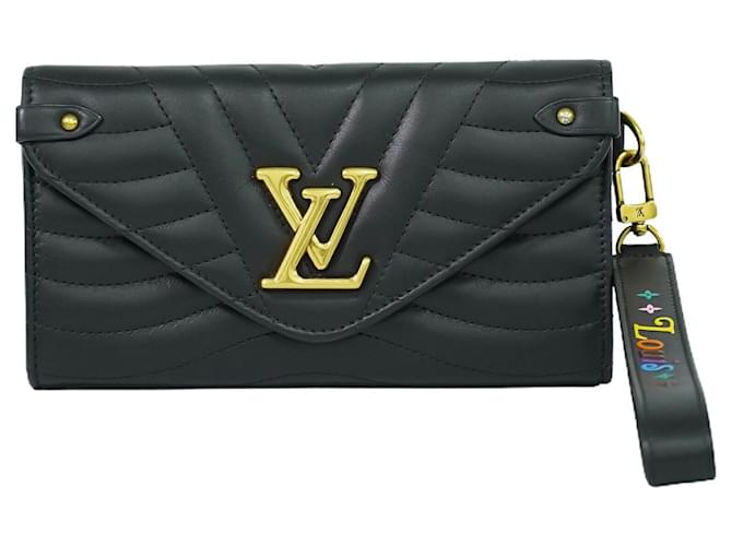 Louis Vuitton New Wave Black Leather  ref.1320118