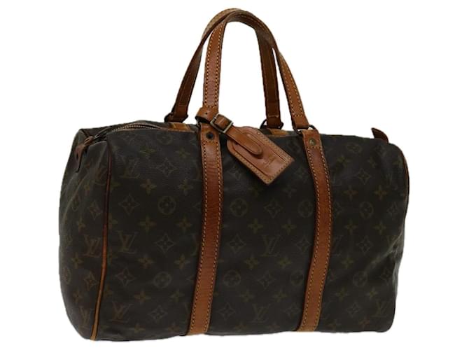 Louis Vuitton Monogram Sac Souple 35 Boston Tasche Vintage M41626 LV Auth bs12685 Monogramm Leinwand  ref.1320223