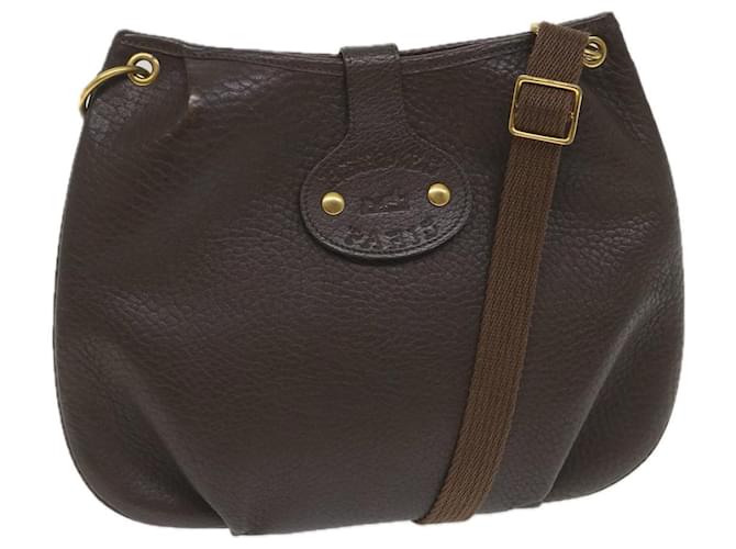 Hermès HERMES Rodeo Shoulder Bag Leather Brown Auth bs9337  ref.1320303