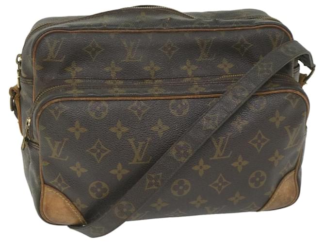 LOUIS VUITTON Monogram Nile Shoulder Bag M45244 LV Auth 58282 Cloth  ref.1320316