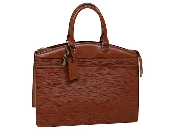 LOUIS VUITTON Epi Riviera Hand Bag Brown M48183 LV Auth 69602 Leather  ref.1320351