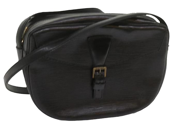 LOUIS VUITTON Epi Jeune Fille MM Shoulder Bag Black M52152 LV Auth 68996 Leather  ref.1320360