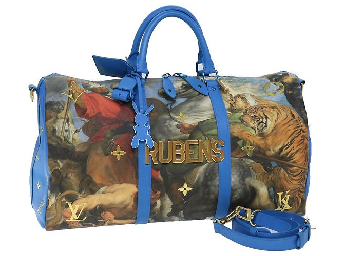 LOUIS VUITTON Masters Collection Keepall Bandouliere 50 Borsa M43344 auth 68920UN Monogramma