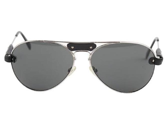 Chloé Black aviator glasses Metal  ref.1320427