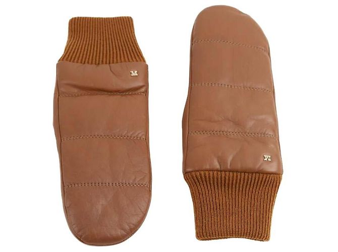 Max Mara Luvas de couro