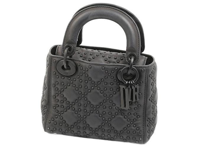 DIOR Borse in pelle Nero
