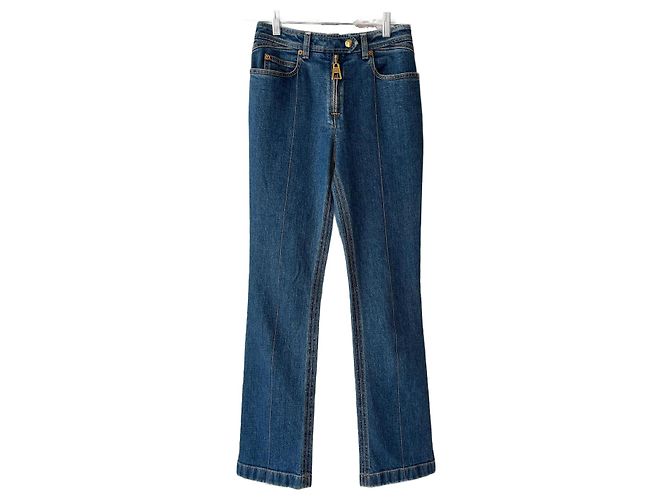 Denim azul Louis Vuitton