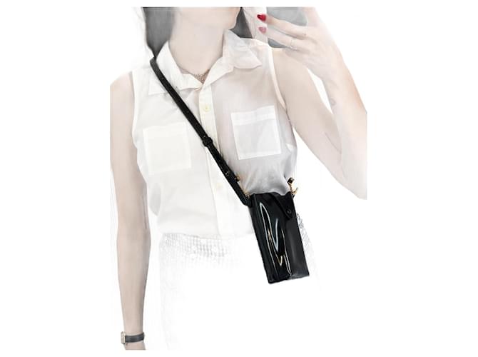 Autre Marque Metier Leather Crossbody Patent leather  ref.1320550